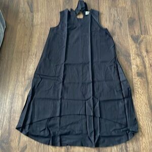 NEW NEVER WORN LUXMII Illya Midi Dress Black size s/m